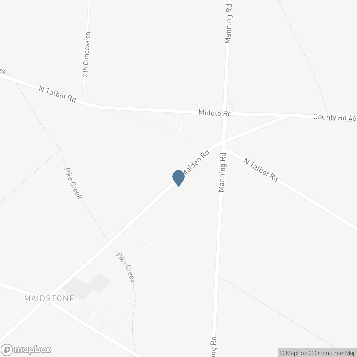 5853 Malden ROAD, Tecumseh, Ontario N0R 1K0
